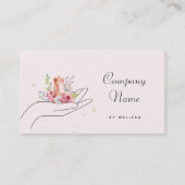 Carte De Visite Bougie florale (Devant)