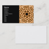 Carte De Visite Bougies Kaleidoscope (Devant / Derrière)