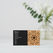 Carte De Visite Bougies Kaleidoscope (Debout devant)