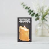 Carte De Visite Bougies maison personnalisées | Bougies artisanale (Debout devant)