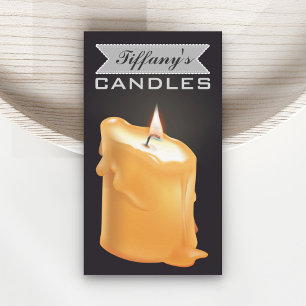 Carte De Visite Bougies maison personnalisées   Bougies artisanale