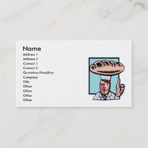 Carte De Visite boulanger