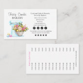 Carte de visite boulangerie (Devant / Derrière)
