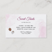 Carte De Visite Boulangerie (Dos)