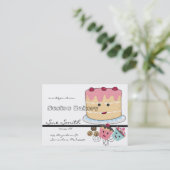 Carte de visite boulangerie (Debout devant)