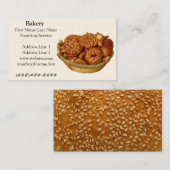 Carte De Visite Boulangerie (Devant / Derrière)