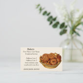 Carte De Visite Boulangerie (Debout devant)