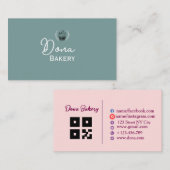 Carte de visite boulangerie (Devant / Derrière)
