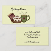 Carte de visite boulangerie (Devant / Derrière)