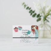 Carte de visite boulangerie (Debout devant)