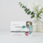 Carte de visite boulangerie (Debout devant)