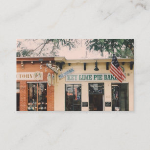 Carte De Visite Boulangerie à tarte à citron - Key West - Floride