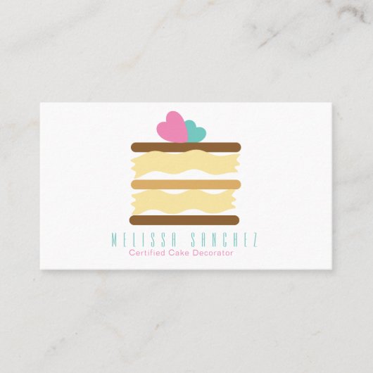 Carte De Visite boulangerie boulangerie boulangerie Décoratrice Gâ (Devant)