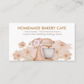 Carte De Visite Boulangerie Brown de cuisson et de Cuisine (Devant)