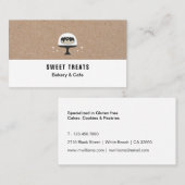 Carte De Visite Boulangerie & Café (Devant / Derrière)