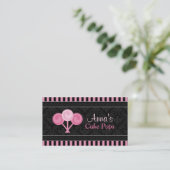 Carte De Visite Boulangerie Cake Pops (Debout devant)