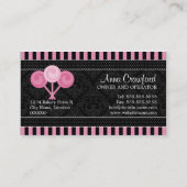 Carte De Visite Boulangerie Cake Pops (Dos)