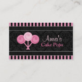 Carte De Visite Boulangerie Cake Pops (Devant)