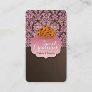 Carte De Visite Boulangerie Cookies Commerce sucré