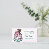 Carte De Visite Boulangerie | Cuisine à la crème glacée (Debout devant)