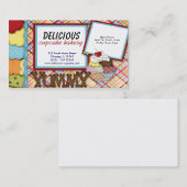 Carte De Visite Boulangerie Cupcake (Devant / Derrière)