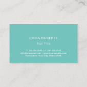 Carte De Visite Boulangerie Cupcake Sweet Traite Gold Confetti (Dos)