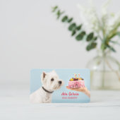 Carte De Visite Boulangerie de chien (Debout devant)