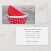 Carte De Visite Boulangerie de cigare (Devant / Derrière)