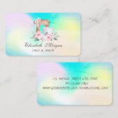 Carte De Visite Boulangerie de fleurs mélangées modernes (Devant / Derrière)