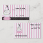 Carte De Visite Boulangerie de gâteau (Devant / Derrière)