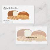 Carte De Visite Boulangerie de pain (Devant / Derrière)