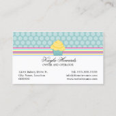 Carte De Visite Boulangerie de petit gâteau (Dos)