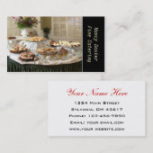 Carte De Visite Boulangerie de restauration (Devant / Derrière)