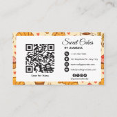 Carte De Visite Boulangerie de Style Vintage (Dos)
