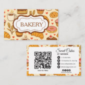 Carte De Visite Boulangerie de Style Vintage (Devant / Derrière)