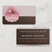 Carte De Visite Boulangerie Donuts Sweet Business (Devant / Derrière)