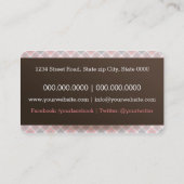 Carte De Visite Boulangerie Donuts Sweet Business (Dos)