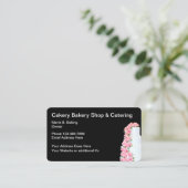 Carte De Visite Boulangerie et thème de restauration (Debout devant)