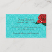 Carte De Visite Boulangerie faite sur commande de desserts (Dos)