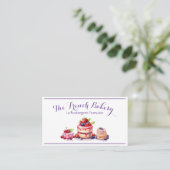 Carte De Visite Boulangerie française (Debout devant)