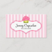 Carte De Visite Boulangerie lunatique de petit gâteau (Devant)