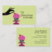 Carte De Visite Boulangerie lunatique de zèbre (Devant / Derrière)