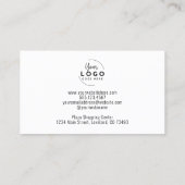 Carte De Visite Boulangerie Macaron (Dos)