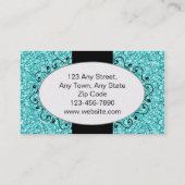 Carte De Visite Boulangerie mignonne de petit gâteau de parties (Dos)