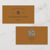Carte De Visite Boulangerie modifiable (Devant / Derrière)