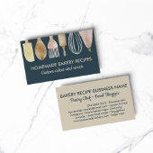 Carte De Visite Boulangerie pâtisserie chef savoureuse décoration