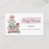 Carte De Visite Boulangerie Pâtisserie Sucres CupcakesCarte de (Devant)