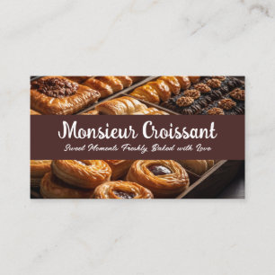 Carte De Visite Boulangerie   Pâtisseries   Produits cuits