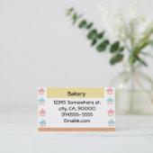 Carte De Visite Boulangerie personnalisable (Debout devant)
