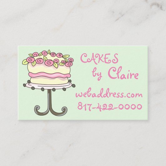 Carte De Visite Boulangerie personnalisée (Devant)